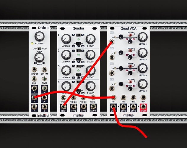 Quad VCA CV issue - Eurorack - Intellijel Forum