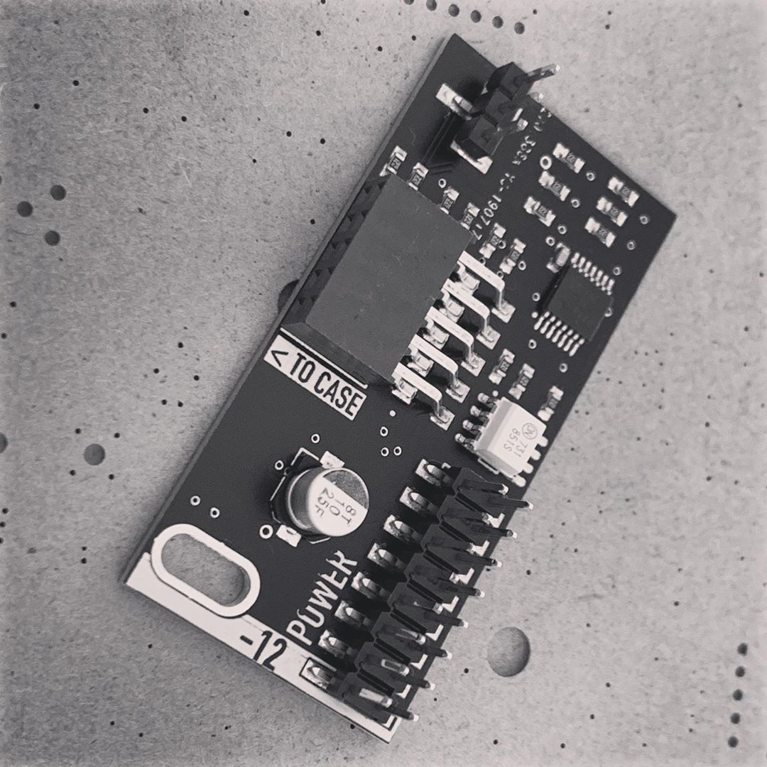 12 Likes, 1 Comments - LPZW.modules (@lpzwmodules) on Instagram: “Our first prototype of the adapter for the Midi ports of the @intellijel 7U cases is assembled and…”